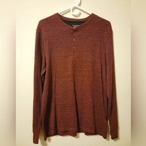 Men's Long sleeve Henley